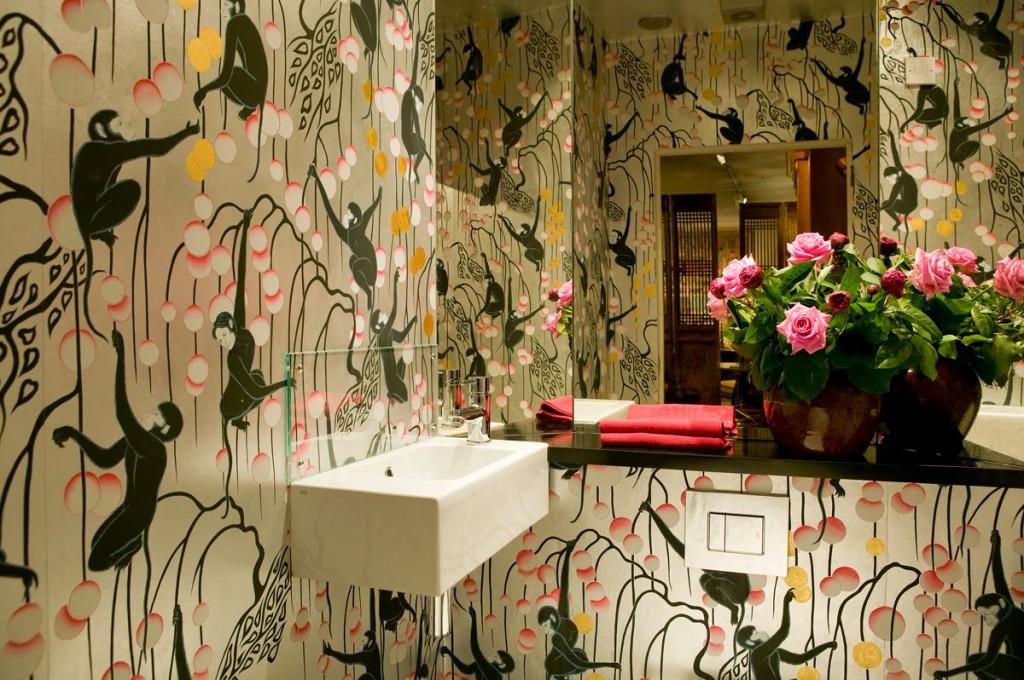 de Gournay hand-painted wallpaper